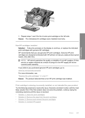 If test print is not a problem, then we have succeeded driver installation. C4580 Print Cartridge Missing Or Not Detected Hp Photosmart All In One Color Inkjet