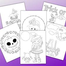 When we think of october holidays, most of us think of halloween. 25 Free Printable Halloween Coloring Pages The Artisan Life