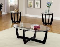 Black furniture from the deepest ebony to faded charcoal draws the eye and complements almost any other color in your living room. Cm4848 3pk Dafni Coffee Table 2 End Tables 3pc Set In Black