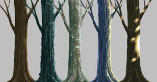 Tree Trunk Tutorial Trees Drawing Tutorial Digital Art Tutorial Tree Trunk Painting