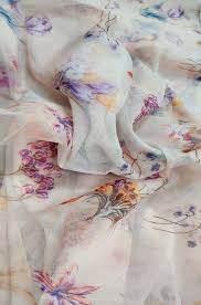 Pastel Digital Printed Organza Silk Fabric 2 5 Mtrs Contact Us On 917710801701 917738869115 Fab In 2020 Fabric Digital Print Fabric Brocade Fabric