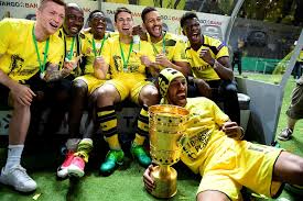The match was played on 25 may 2019 at the olympiastadion in berlin. Borussia Dortmund 2 1 Eintracht Frankfurt Bvb Celebrations As Aubameyang Clinches Dfb Pokal Final Sport360 News