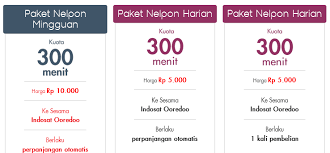 Tidak hanya paket nelpon indosat ke sesama operator saja, melainkan juga ada paket nelpon untuk semua operator dengan harga yang lebih hemat daripada menggunakan pulsa reguler. Daftar Paket Nelpon Indosat Ooredoo Terbaru Paketaninternet Com