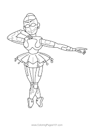 Maybe you would like to learn more about one of these? Ballora Fnaf Coloring Page For Kids Free Five Nights At Freddy S Printable Coloring Pages Online For Kids Coloringpages101 Com Coloring Pages For Kids