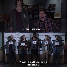 When mike schur and i first pitched the pilot episode to andy (samberg), he said, 'i'm in, but i think the only way to tell this story is over exactly 153 episodes,' which was crazy because that was exactly the. Brooklyn Nine Nine Backstreet Boys Lineup Opening Favorite Scenes