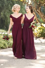 Trends We Love Mixed Berry Bridal Parties Pretty Happy Love Wedding Blog Essense Designs Wedding Dresses Burgundy Bridesmaid Dresses Bridesmaid Dresses Long Chiffon Wedding Dresses
