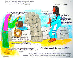 You've been married five times, and now you live with a man to whom you are not married.' the woman said: Samaria Kidsbible