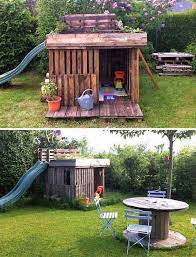 La cabane cranberry est la cabane rêvée par tous les bambins de 3 à 10 ans. 21 Facons D Utiliser Des Palettes En Bois Que Vos Enfants Vont Adorer