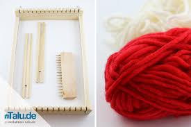 Kettfäden spannen ein schulwebrahmen besteht aus dem rahmen, der oben und unten kerben hat. Webrahmen Bespannen Anleitung Fur Einen Schulwebrahmen Talu De