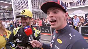Sure, when you fight for the title it gets more intense. Max Verstappen Interviews Daniel Ricciardo On Sky F1 After Mexican Gp F1 News
