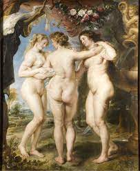Although the characters are the same, the representations change a lot over time. The Three Graces Rubens Wikipedia