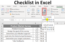 Requirements checklist excel samples : Checklist In Excel How To Create Checklist In Excel Examples