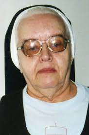 Obituary information for Sr. Martha Scheiber C.S.A.