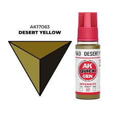 AK-Interactive: Quick Gen Acrylic Contrast - Desert Yellow 18 ml