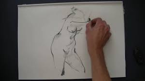 Professionelles und realistisches malen und zeichnen lernen für anfänger und fortgeschrittene. Malkurs Aktzeichnen 2 Kohle Auf Papier Fgure Drawing Youtube