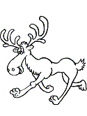 I liked that idea too. Moose Coloring Pages