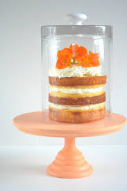Easy diy cake stand | easy handmade gift ideas. Diy Glass Cake Cover Polka Dot Wedding