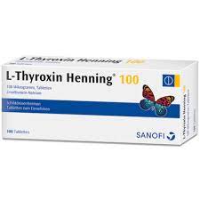 L Thyroxin Henning 100 98 St Shop Apotheke Com
