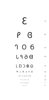 Snellen Eye Test Chart Dereset