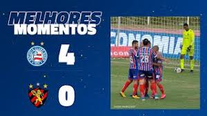 Embalado por quatro vitórias consecutivas, o furacão defende a liderança e 100% de aproveitamento na competição. Bahia 4 X 0 Sport Melhores Momentos 4Âª Rodada Copa Do Nordeste 2021 20 03 2021 Youtube