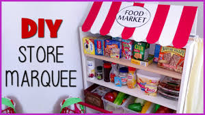 DIY Kids Play Grocery Store Marquee | Playhouse Food Market | BlueprintDIY Kids