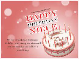 Free list of nice birthday messages for my niece: Happy Birthday Wishes For Niece Niece Birthday Messages Wordings And Messages