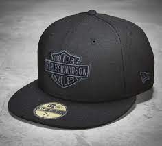Tonal Bar Shield 59fifty Cap Hats For Men Harley Davidson Merchandise Classic Harley Davidson