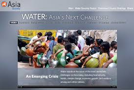 The picture above shows an example of the wasteful nature of. Water Asia S Next Challenge Video And Interactive Website Asia Society