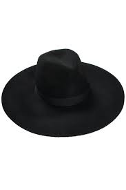 Witch Brim Hat B One Size Black Black Fedora Hat Brim Hat Black Wide Brim Hat