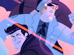 Chicos Siderales Illustration Animation Character