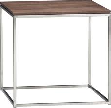 Frame Side Table Crate And Barrel With Images Dining Table Design Modern Side Table Table Design