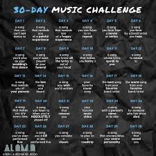 A Life Of Music Rocks 30 Day Music Challenge 30 Day Music Challenge Music Challenge 30 Day Song Challenge