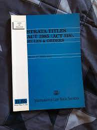 Strata titles act 1985 act 318. Strata Titles Act 1985 Books Stationery Books On Carousell