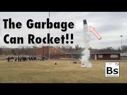 The outside temp was just about freezing or 32deg.f. The Garbage Can Rocket Liquid Nitrogen Explosion Youtube