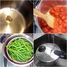 Tomato Stewed Green Bean (Fagiolini in Umido) - pressure cooker recipe