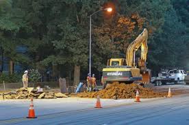 Water main breaks close two sections of Cary's Kildaire Farm Road