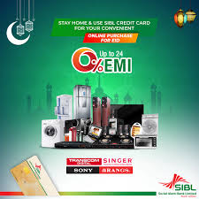 Card users can easily repay their dues in smaller tranches at a lower cost depending. Social Islami Bank Limited Stay Home Enjoy Online Purchases 0 Emi Facility At Renowned Electronic Brands By Using Sibl Credit Card Tenure Up To 24 Installments Sibl Singer Transcom Sonyrangs