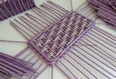 плетение из газет мастер класс елены тищенко пошагово для начинающих Pletenie Iz Gazet Pletenie Korzin Korzina Dlya Gazet Pletenie