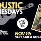 Very Kate & Ashley | Acoustic Wednesdays | Moon... event in Gardner, MA