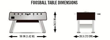 These kinds of foosball tables are perfect for a game of two players or four players. Regulation Foosball Table John Sport Map
