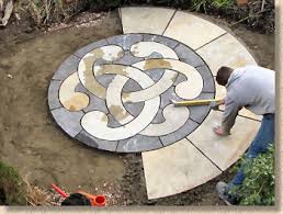 Whichever design you choose, you can be. Installing A Decorative Circular Patio Feature Pavingexpert
