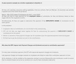 Pay bill is defined as earnings which are liable to class 1 secondary national insurance contributions, including earnings below the secondary threshold. E Cap Smes Can Defer Employer Epf Contribution But There S A Catch