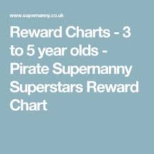 Reward Charts 3 To 5 Year Olds Pirate Supernanny