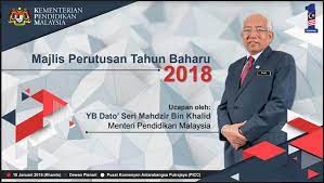 Timbalan menteri belia dan sukan: Perutusan Tahun Baharu 2018 Oleh Menteri Pendidikan Majlis Guru Besar Batang Padang Muallim