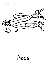 Download peas coloring pages,free peas to color. Peas Color Page