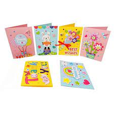 Some simple crafting supplies are all you need to get started. Card Making Kit Diy Handmade Greeting Card Kit For Kids Girl Boy Thank You Card Mother S Day Card Valentine S Card Easter Birthday Christmas Card Art Craft Supplies Set For 3 Years Old