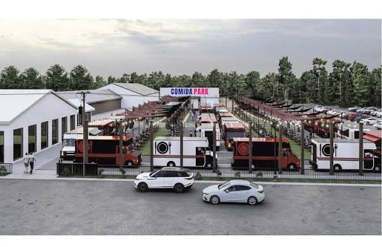 Food Truck Park — Food court food truck in Richardson, Texas