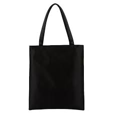 Fashion Blank Women S Casual Tote High Quality Canvas Shoulder Bag Kaos Objek Gambar Gambar