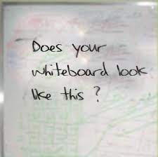 Use a microfiber cleaning cloth or felt eraser to clean as much of the board as you. How To Restore A Dry Erase Board Hunker Dry Erase Board Cleaning Hacks School Classroom