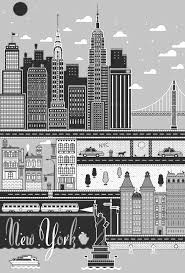 Black And White New York City Posters New York City Graphics In Black And White Nyc Ny Art New York Art New York City Buildings New York City